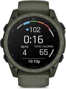 Garmin tactix 8 - 51 mm AMOLED Cerakote Olive w. Applied Ballistics Ultralight (010-04553-11/10)