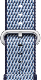 Apple Watch 42mm/44mm/45mm/46mm/49mm Midnight Blue Check Woven Nylon (MQVM2)