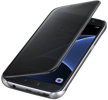 Samsung Clear View Cover for Galaxy S7 G930F (EF-ZG930CBEGRU) Black