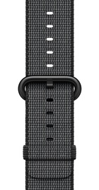 Apple Watch 42mm Series 2 Space Gray Aluminum Case with Black Woven Nylon (MP072)