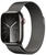 Apple Watch Series 9 GPS + Cellular 41mm Graphite Stainless Steel Case With Graphite Milanese Loop (MRJA3)