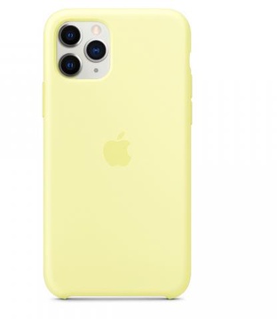 Apple iPhone 11 Pro Silicone Case Mellow Yellow (high copy)