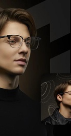 MiJia Audio Glasses Browline Black (BHR08VXGL)