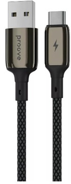 Proove Dense Metal Type-C 2.4A (1m) Black