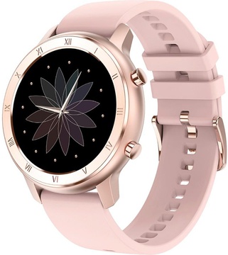 Aspolo DT89 с ЭКГ gold-pink