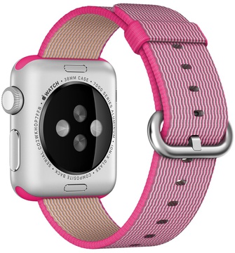 Apple Woven Nylon for Watch 38mm/40mm/41mm/42mm Pink (MM9P2)