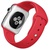 Apple Watch 42mm Stainless Steel Case with Red Sport Band (MLLE2)