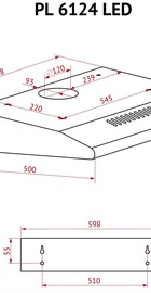 Perfelli PL 6124 WH LED