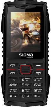 Sigma mobile X-TREME AZ68 black-red