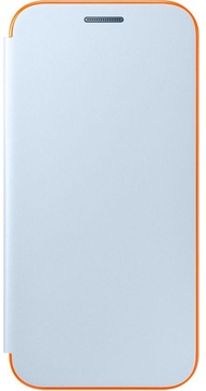 Samsung Neon Flip Cover for Galaxy A7 2017 A720 (EF-FA720PLEGRU) Blue