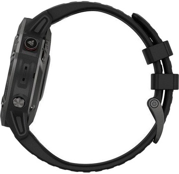 Garmin Fenix 6 Pro Sapphire Сarbon Grey DLC with Black Band (010-02158-11) (UA)