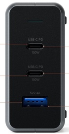 Satechi 100W USB-C PD Compact Gan Charger (ST-TC100GM-EU)