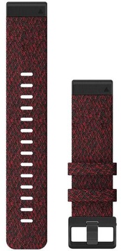 Garmin Ремінець для Fenix 6x 26mm QuickFit Heathered Nylon Red bands (010-12864-06) (14053)