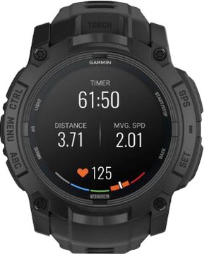 Garmin Instinct 3 50mm AMOLED Tactical Edition Black with Black Band (010-03020-50)