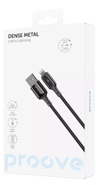 Proove Dense Metal Lightning 2.4A (1m) Black