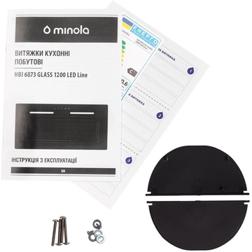 Minola HBI 6873 WH GLASS 1200 LED Line