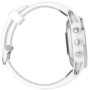 Garmin Fenix 5S Plus Sapphire White with Carrera White Band (010-01987-01)