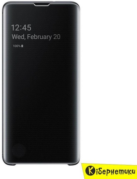 Samsung G975 Galaxy S10+ Clear View Cover Black (EF-ZG975CBEG)