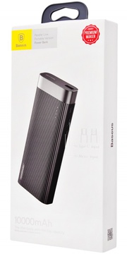 Baseus PowerBank Parallel Line 10000 mAh Black