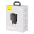 Baseus Compact Quick Charger 20W QC+ PD (1Type-C + 1USB) Black (CCXJ-B01)