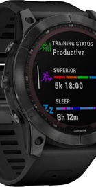 Garmin Fenix 7X Solar Slate Gray with Black Band (010-02541-00/01)