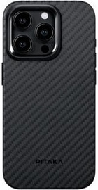 Pitaka MagEZ Case Pro 4 Twill 1500D Black/Grey for iPhone 15 Pro Max (KI1501PMP)