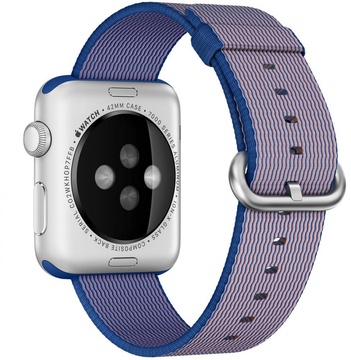 Apple Woven Nylon for Watch 42mm/44mm/45mm/46mm/49mm Royal Blue (MMA12)