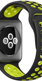 Apple Watch Nike+ 42mm Series 2 Space Gray Aluminum Case with Black/Volt Nike Sport Band (MP0A2)