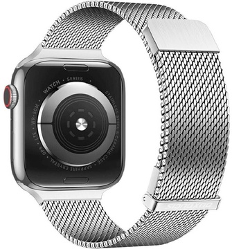Dux Ducis Milanese Loop for Watch 38mm/40mm/41mm/42mm Silver