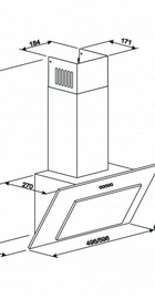Eleyus Vertical 700 50 BG