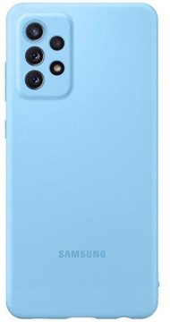 Samsung A725 Galaxy A72 Silicone Cover Blue (EF-PA725TLEG)