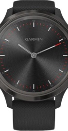 Garmin Vivomove 3 Slate Stainless Steel Bezel w. Black and Silicone B. (010-02239-01)