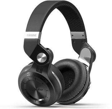 Bluedio T2 Plus со встроенным радио (Черный)