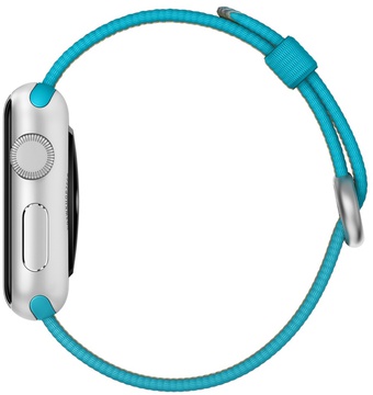 Apple Woven Nylon for Watch 38mm/40mm/41mm/42mm Scuba Blue (MM9K2)