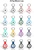 Apple AirTag Silicone Key Ring White