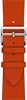 Apple Watch Hermes Leather Single Tour 42mm/44mm/45mm/46mm/49mm Feu Epsom (MMMW2)