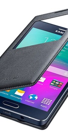Samsung S View for Galaxy A5 (A500) (EF-CA500BCEGRU) Charcoal