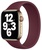 Apple Silicone Solo Loop for Apple Watch 42mm/44mm/45mm/46mm/49mm Plum Size M (high copy)