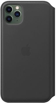 Apple iPhone 11 Pro Max Leather Folio - Black (MX082)