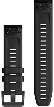 Garmin Ремешок для Fenix 6 22mm QuickFit Black Silicone bands (010-12863-00)