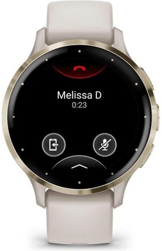 Garmin Venu 3S Soft Gold S. Steel Bezel with Ivory Case and S. Band (010-02785-04/54)