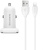 Borofone BZ12 Lasting Power 2USB 2.4A + Lightning White (BZ12BCLW)
