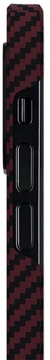 Pitaka MagEZ Case Twill for iPhone 12 mini Black/Red (KI1203)