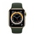 Apple Watch Series 6 GPS + Cellular 44mm Gold Stainless Steel Case w. Cyprus Green Sport B. (M07N3/M09F3)