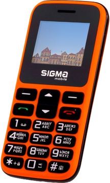 Sigma mobile Comfort 50 HIT Black-Orange