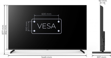 KIVI 65'' UHD Optima L5 HDR (65U710QB)