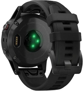 Garmin Fenix 5 Plus Sapphire Black with Black Band (010-01988-01)