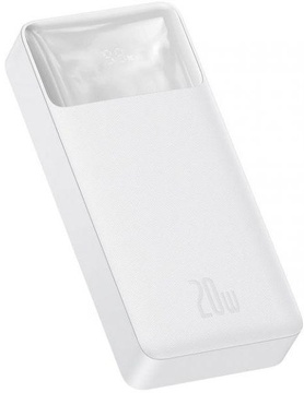 Baseus Bipow Digital Display 30000mAh 20W White (PPDML-N02)