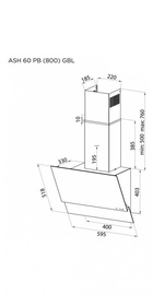 Pyramida ASH 60 PB (800) XGBL