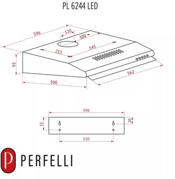 Perfelli PL 6244 W LED